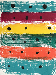 Rainbow Ladybugs by Taelyn, age 21